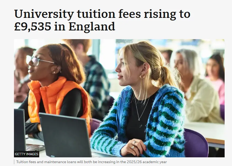 ​涨完学费后又增加6%留学税 英本还要申吗？