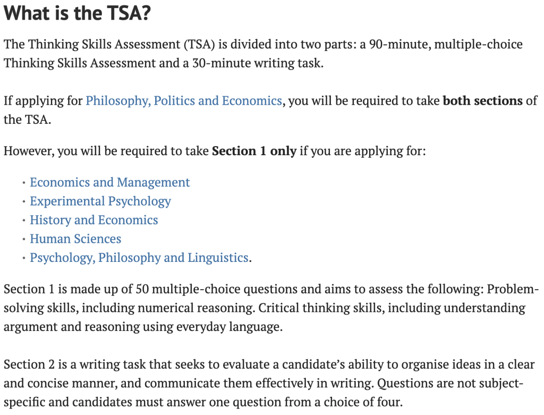 收藏｜牛津大学入学考试全攻略！MAT/PAT/TSA/BMSAT一篇讲清楚！