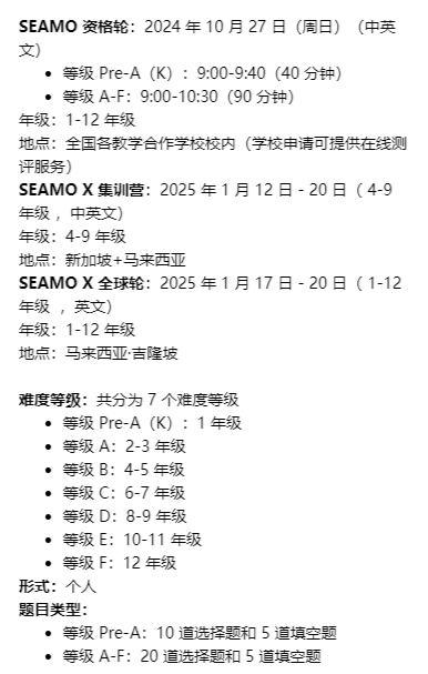 1-6年级国际数学竞赛大盘点！看看你家娃适合哪个！