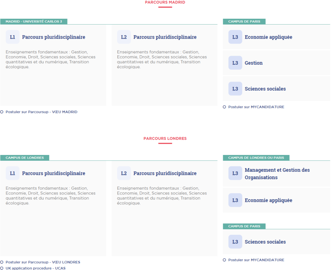 巴黎九大-PSL：本科组织科学 Licence Sciences des organisations