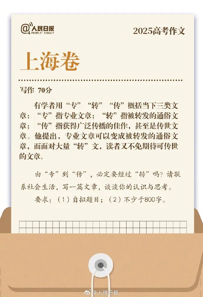 2025高考作文难出新高度？英美法日新高考作文对比哪个更烧脑...