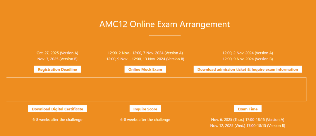 9-12年级必看！AMC12竞赛报名时间/真题难度/历年分数线/深圳培训课