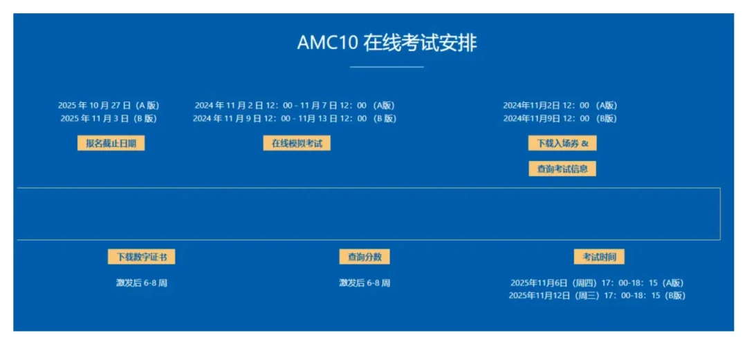 AMC10是什么？哪些学生需要？2025年成都AMC10最新考试时间考点资讯！