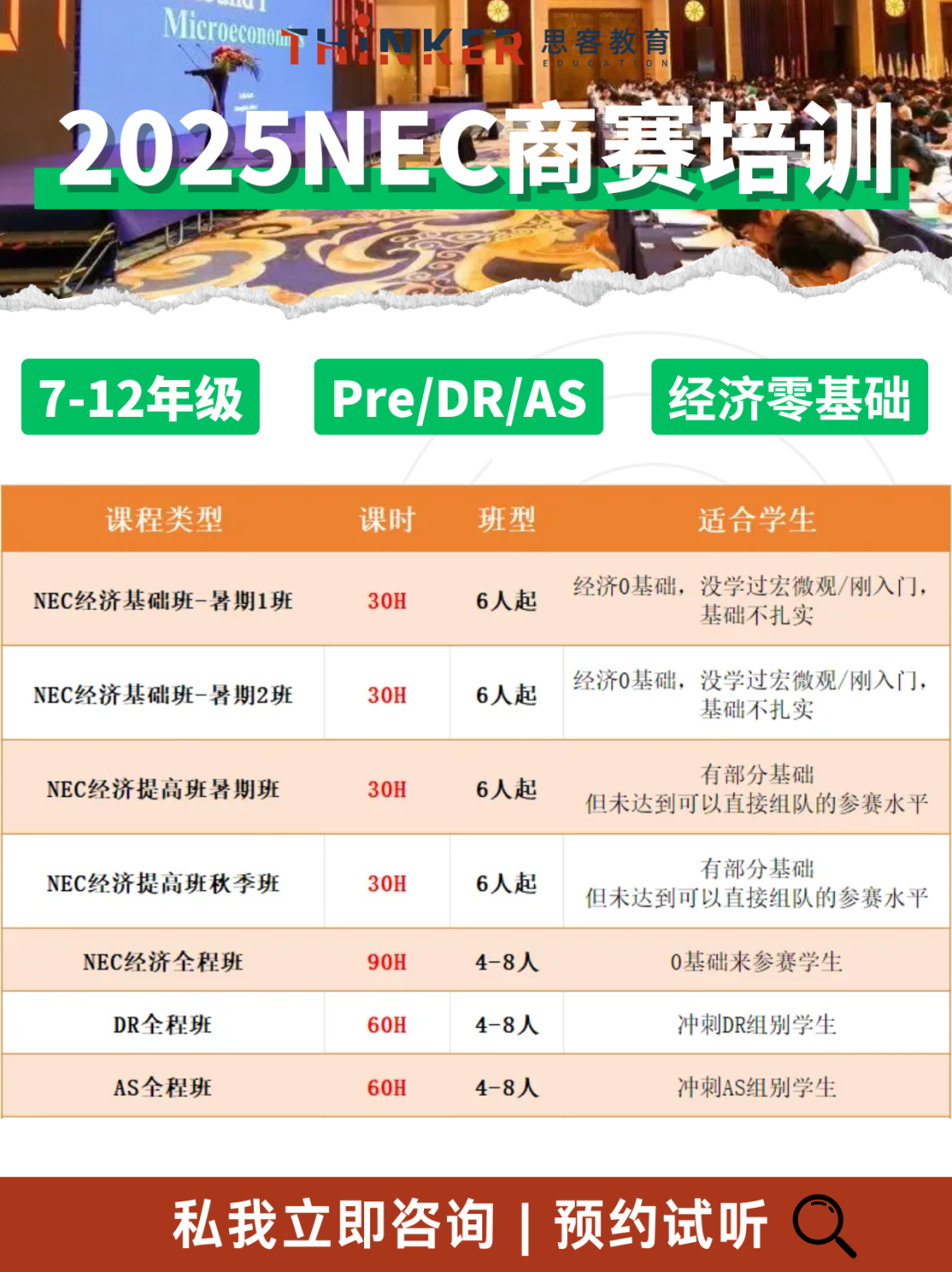 2025-26赛季NEC竞赛报名启动中！不同国际体系学生如何备考NEC竞赛？