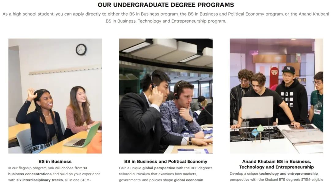 本科商科实力雄厚的 42 所美国大学盘点，这些学校综排和专排都很强！
