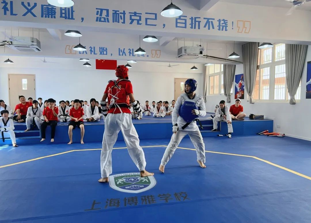 上机构雅学校跆拳道学员暑期集训小记