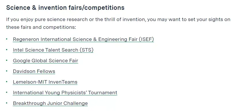 ISEF国际科学与工程大奖赛备赛攻略