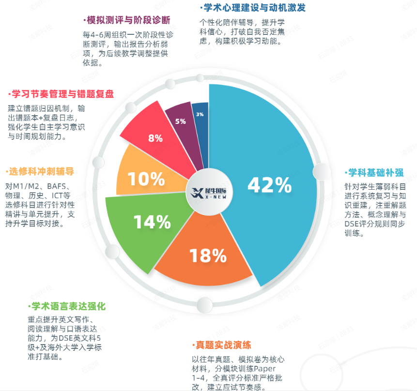 香港DSE课程培训：一对一/小班课/全日制/周末班灵活选！精准规划，冲刺高分！