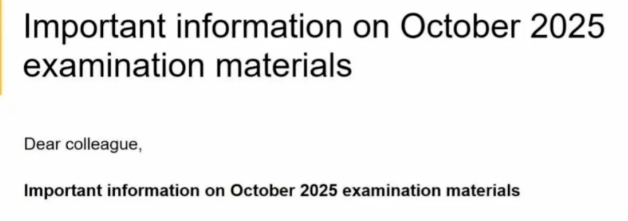 注意！爱德思10月考季使用区域卷，涉及数理化、经济等7大学科！