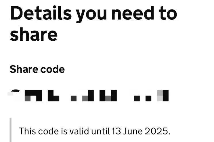 英国eVisa和ShareCode 网申全指南