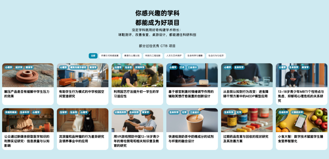 2025赛季CTB报名正式启动！选题与队友齐发力，研究创新无止境