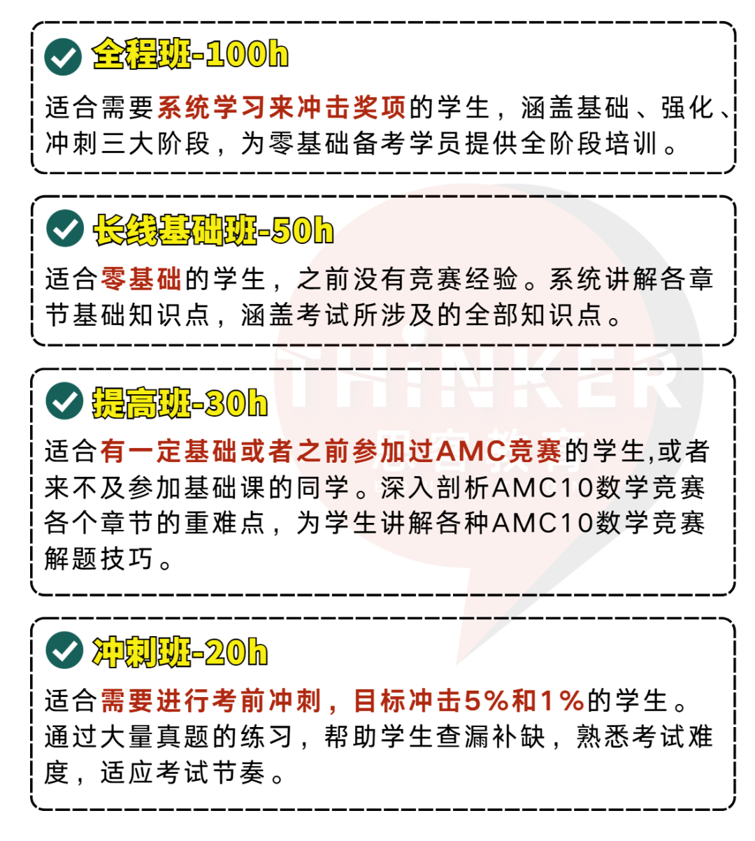 不同体系怎么备考AMC10竞赛？参加2025年AMC10竞赛必看！