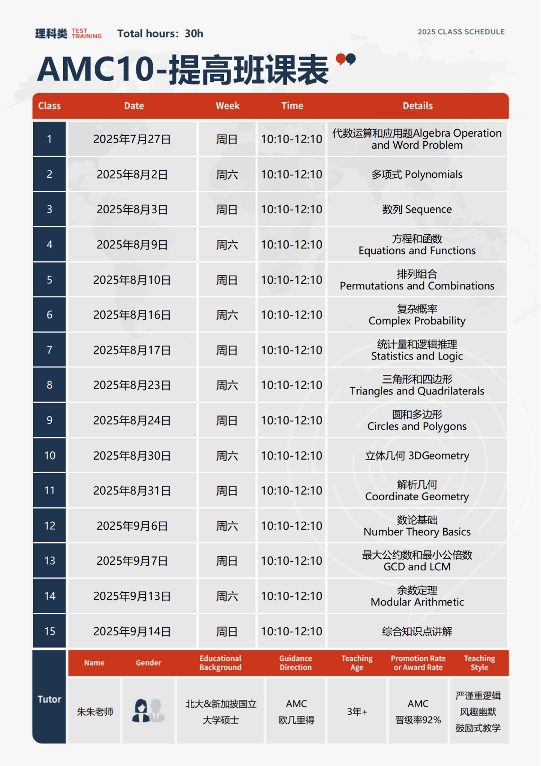 AMC10竞赛是国际生爬藤万金油竞赛？深圳AMC10辅导开课，班课与1V1随心选！