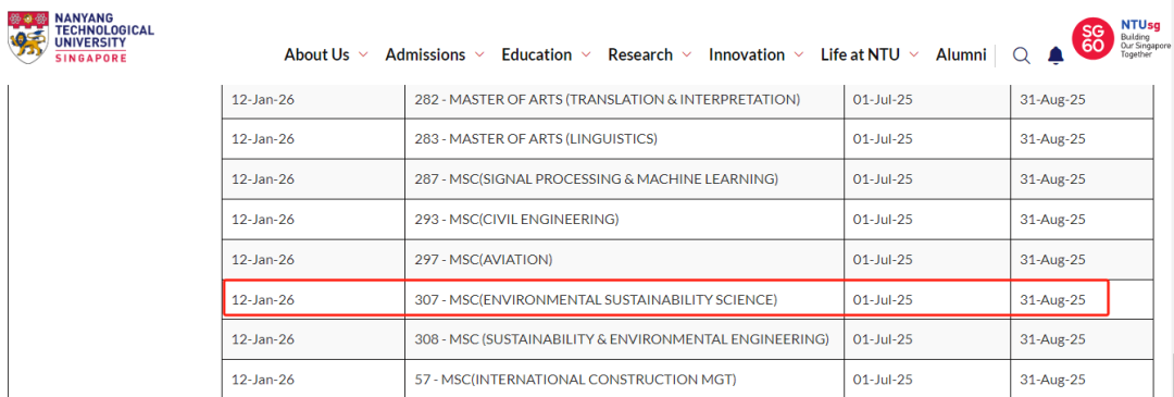新加坡留学｜南洋理工2026申请季新增专业详解！