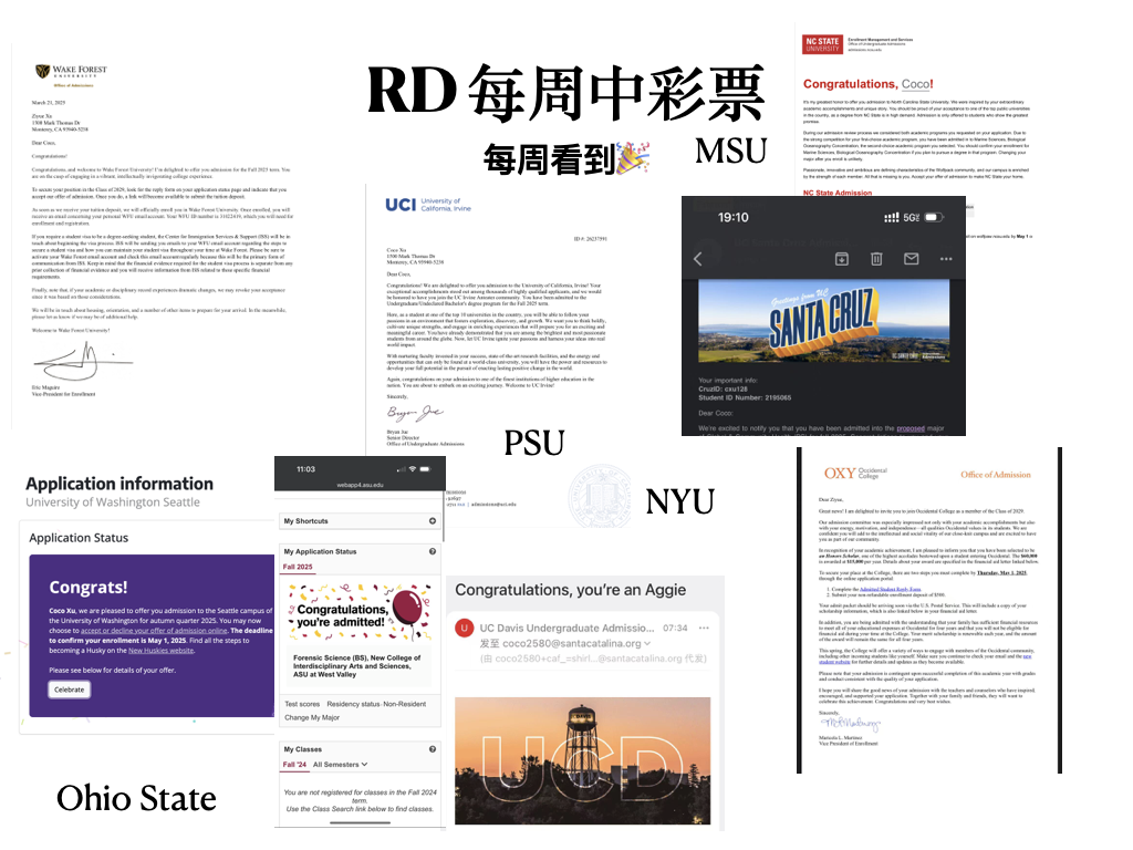 文稿整理|从Catalina到UC Davis：Coco的美高全景成长与申请故事