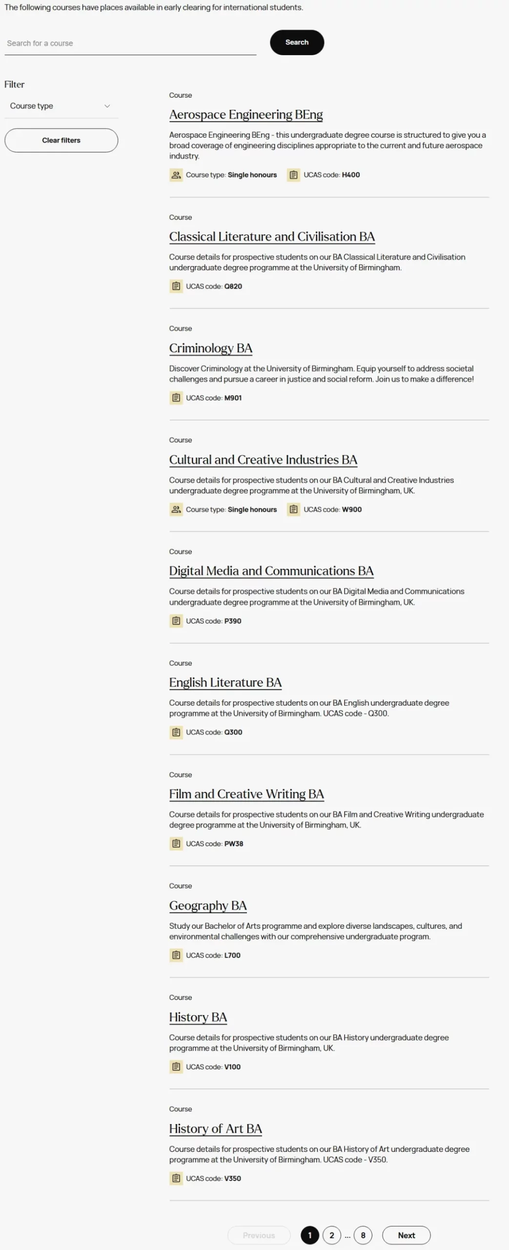 2025英本Clearing攻略！QS TOP150英国大学补录专业汇总！