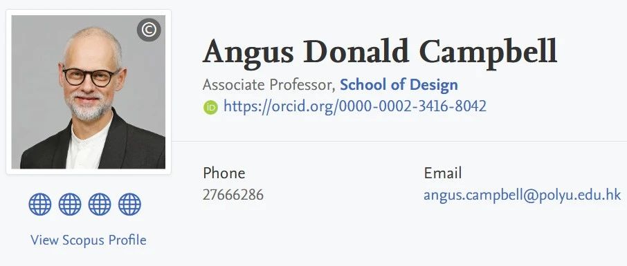 香港理工大学全奖博士招生(Prof. Angus Donald Campbell)
