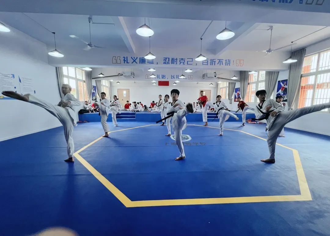 上机构雅学校跆拳道学员暑期集训小记