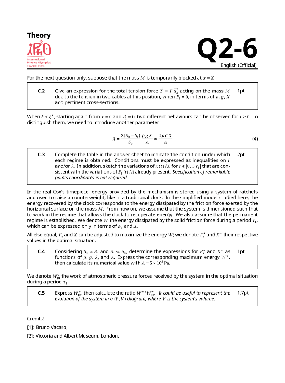 2025第55届国际物理竞赛（IPhO）理论+实验完整试题出炉！