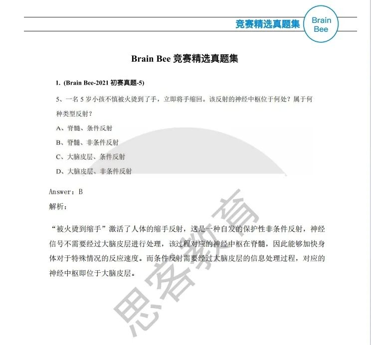 5-12年级都能参加的生物竞赛！大家都在卷的BrainBee生物竞赛到底是什么？一文详解BrainBee生物竞赛~