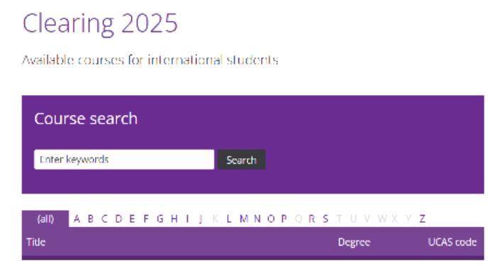 2025英国UCAS补录ing！ABB补录UCL？曼大/爱丁堡等QS前100补录专业清单↓