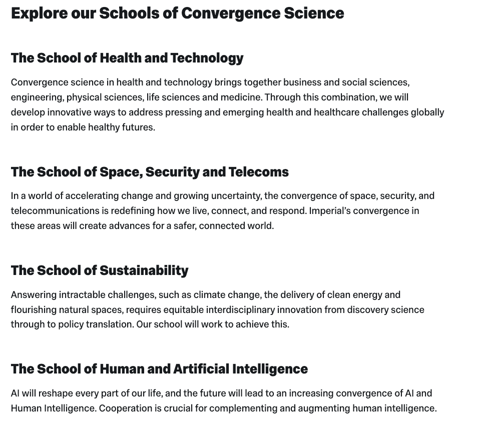26Fall英国新开学院硕士汇总！剑桥/UCL/帝国理工/KCL均在布局，聚焦跨学科融合！