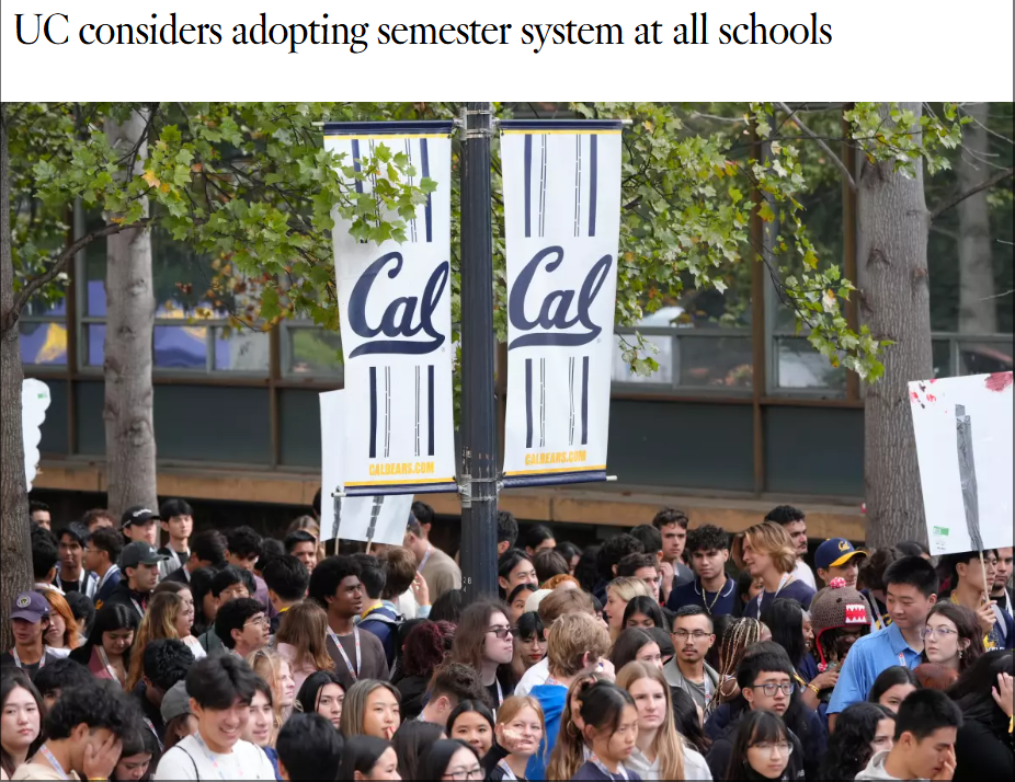 突发！加州大学被曝教育大改革！可能统一学期制学生和教授都吵翻了......