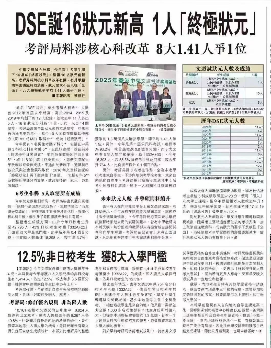 香港留学“香”到学霸弃清北？普娃别慌，香港DSE课程就是你逆袭港校的“外挂”！