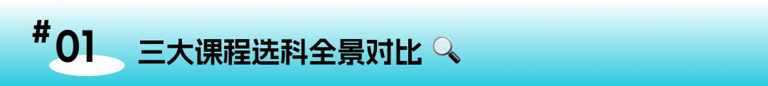 IB/ALevel/AP三大课程选科全攻略！这样选课让你离名校更近一步！
