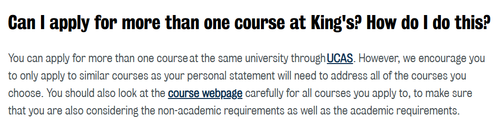 英国同一所大学可以申请多个本科专业吗？牛剑G5王爱曼华官方表态是...