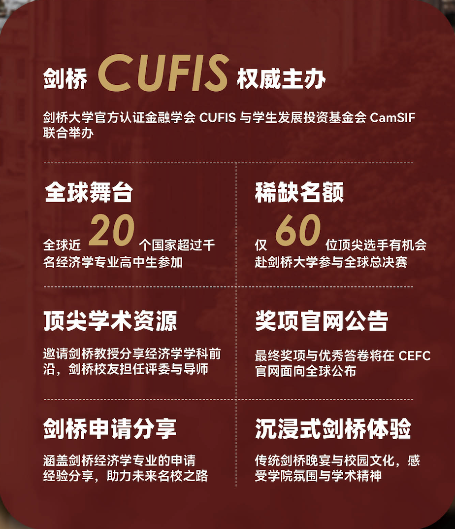 【财经】抢先锁定！2025下半年7-12年级最值得参与的财经活动！