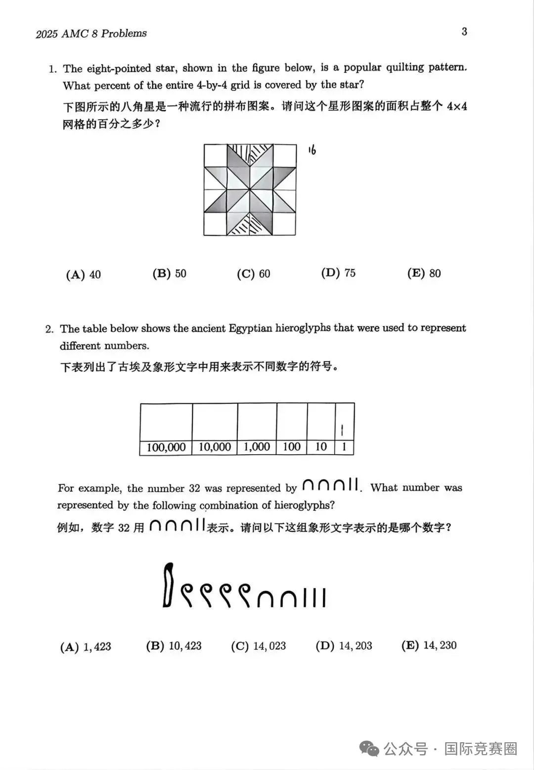 三四年级孩子适合学习AMC8数学竞赛吗？AMC8相当于国内什么程度？
