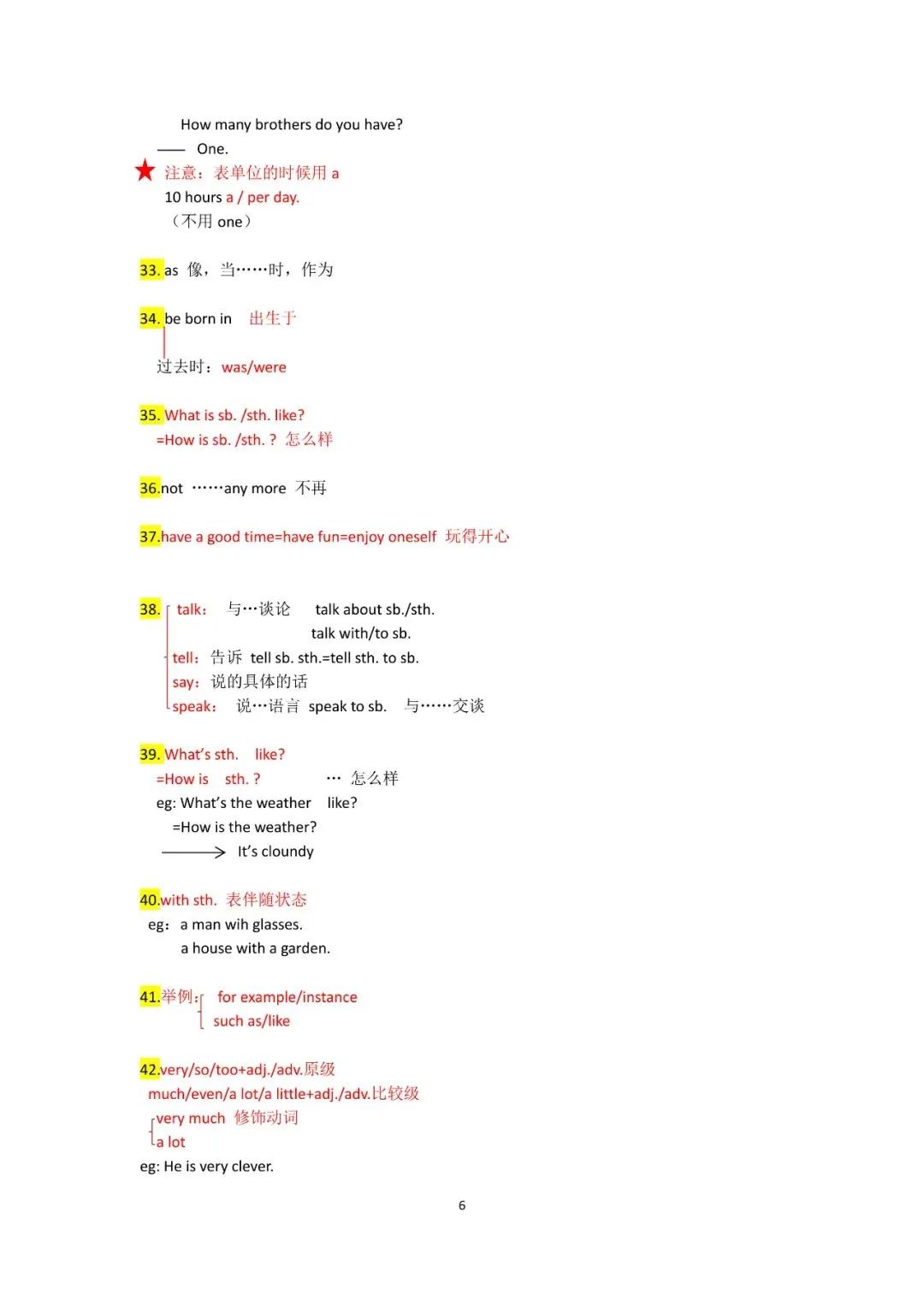 KET考试语法汇总：55个语法考点，每个都是得分点！