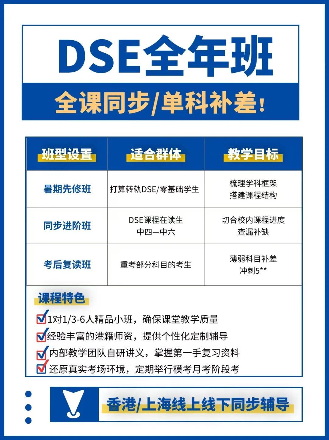 一文稿懂香港DSE考试！