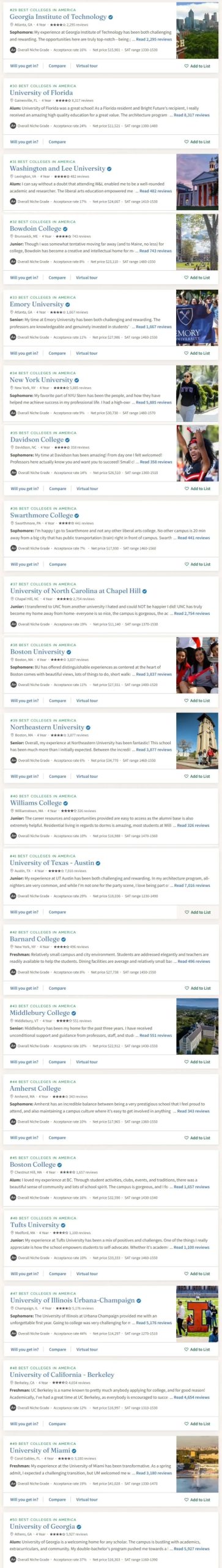 美国院校版大众点评炸锅了！Niche 2026全美大学排名深度解析