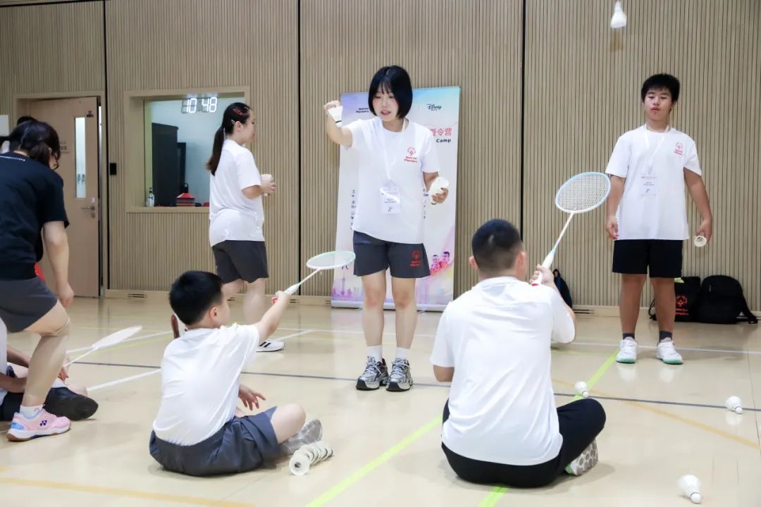 让爱在运动中传递｜特奥融合夏令营在包校