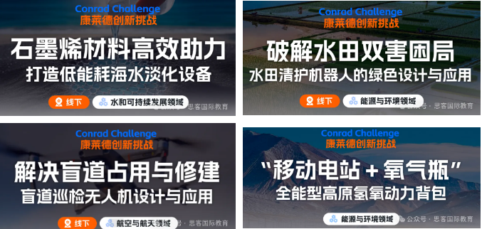 2025-2026年康莱德创新挑战赛详解（STEM+商科）！时间/规则/课题/费用