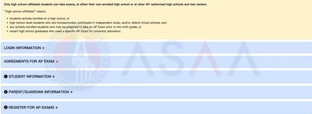 2026AP报考丨韩国考点报考详细操作流程