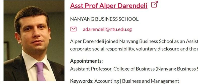 新加坡南洋理工大学全奖博士项目（Prof. Alper Darendeli）