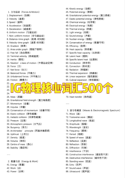 IGCSE新生必看！G1-G2全年学习规划！附IGCSE课程培训！