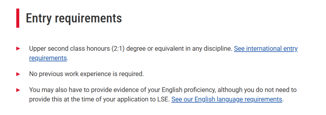 超全汇总！不同英本分数段可以申请LSE哪些泛商科专业？