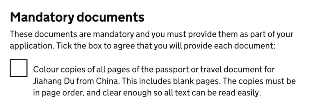 关于英国学生签证护照材料提交的新要求！
