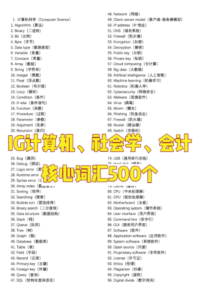 IGCSE新生必看！G1-G2全年学习规划！附IGCSE课程培训！