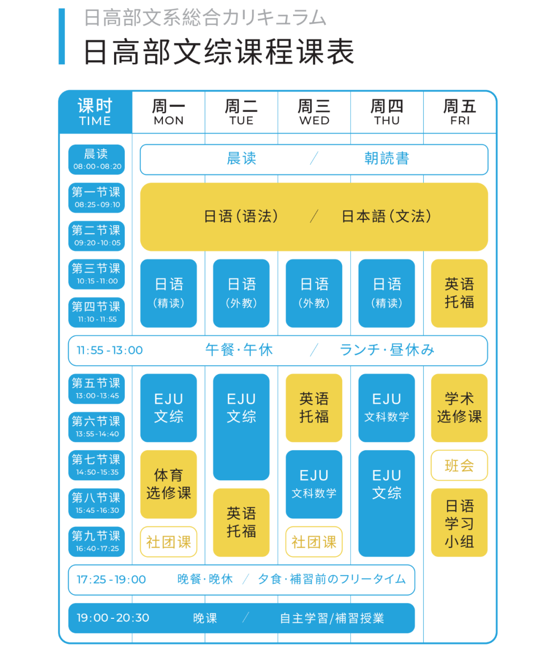上海日本国际高中学校丨上海金苹果学校日高