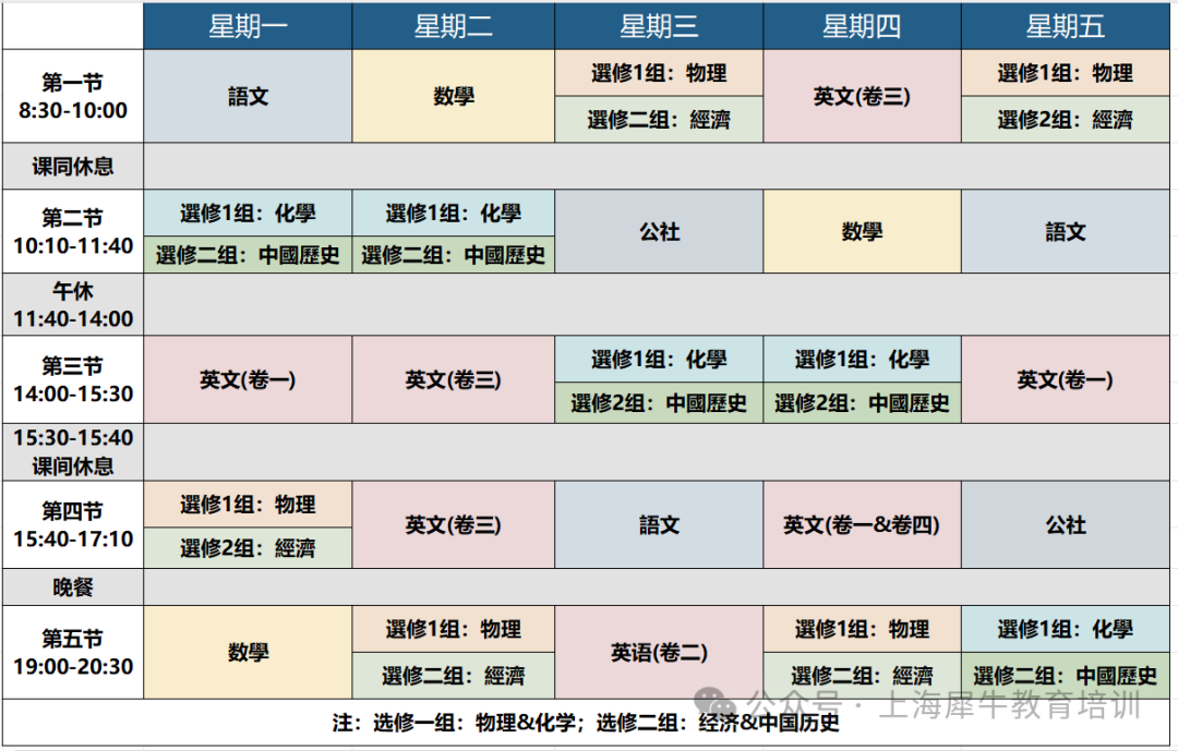 DSE全日制脱产小班课来啦，全力冲刺香港八大