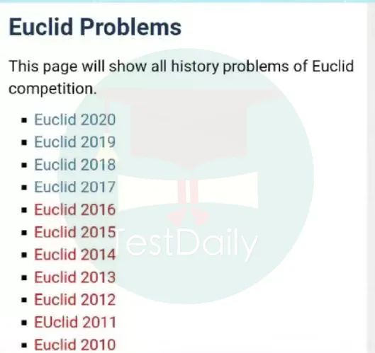 数学类竞赛超实用学习网站盘点！我就说上网能学到好东西吧