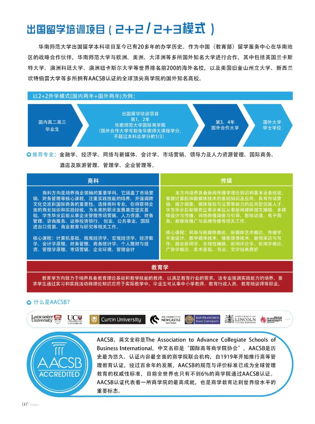 中外合办 | 2025年华南师范大学2+2/2+3国际本科招生简章！