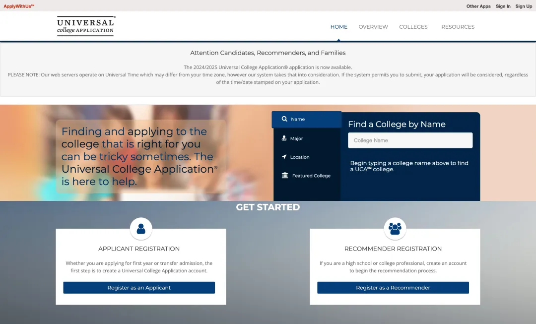 美本申请系统全攻略：CA/UC/CAAS有何不同？一篇文帮你搞定所有网申！