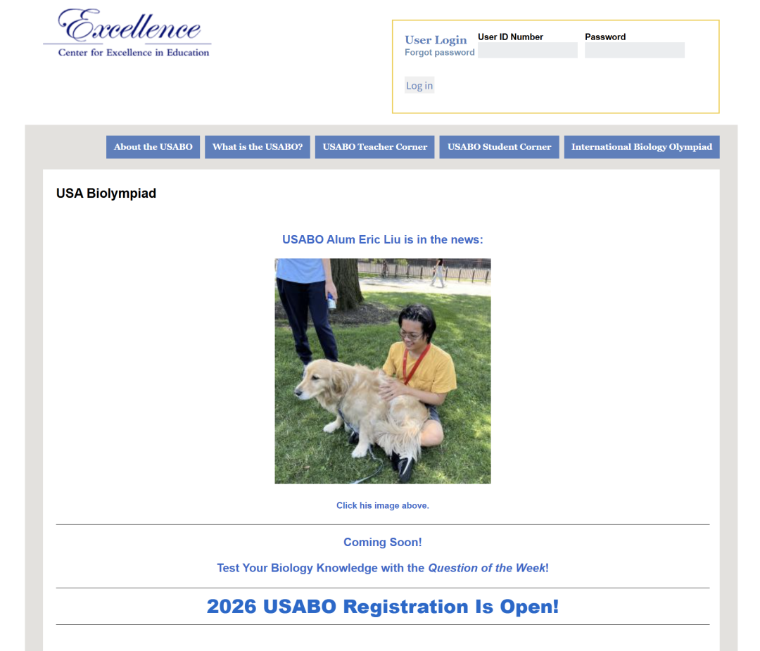USABO（美国生物奥林匹克竞赛）全面解析