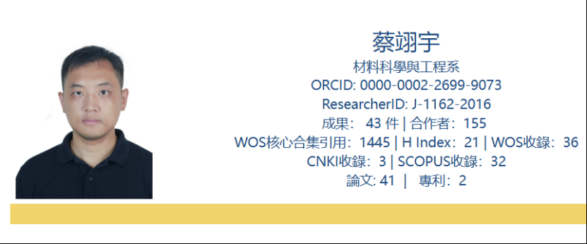 【全奖博士招生】澳门科技大学蔡翊宇教授招收全奖博士生